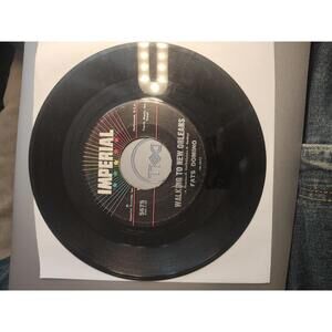 Fats Domino -  walking to New Orleans -vintage 45 VG+